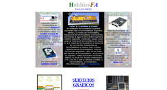 Desktop Screenshot of hobbiesfa.com.ar