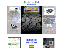 Tablet Screenshot of hobbiesfa.com.ar